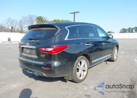 2013 Infiniti Jx35 z USA, uszkodzony, nr VIN 5N1AL0MM6DC302806